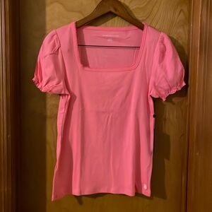 Tommy Hilfiger pink top, Medium, 💯 Cotton
